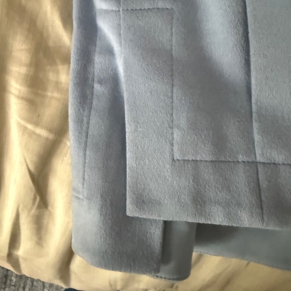 Akris Punto 100% Wool Full Zip Jacket sky blue size 10 - Picture 4 of 7